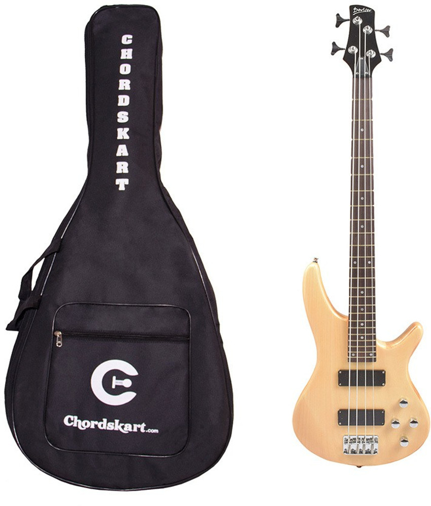 Chordskart Deviser Series 4 String Bass Guitar with Bag Combo