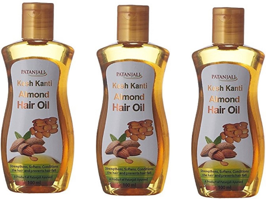 Buy Patanjali Kesh Kanti Almond Hair Oil 200 ml online at best  pricePersonal Care