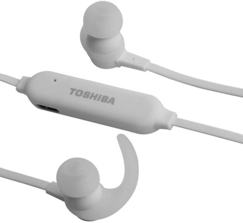 TOSHIBA Wireless Stereo Earphones RZE BT31E White Bluetooth