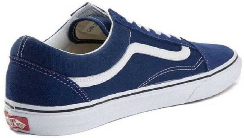 Navy blue vans womens deals