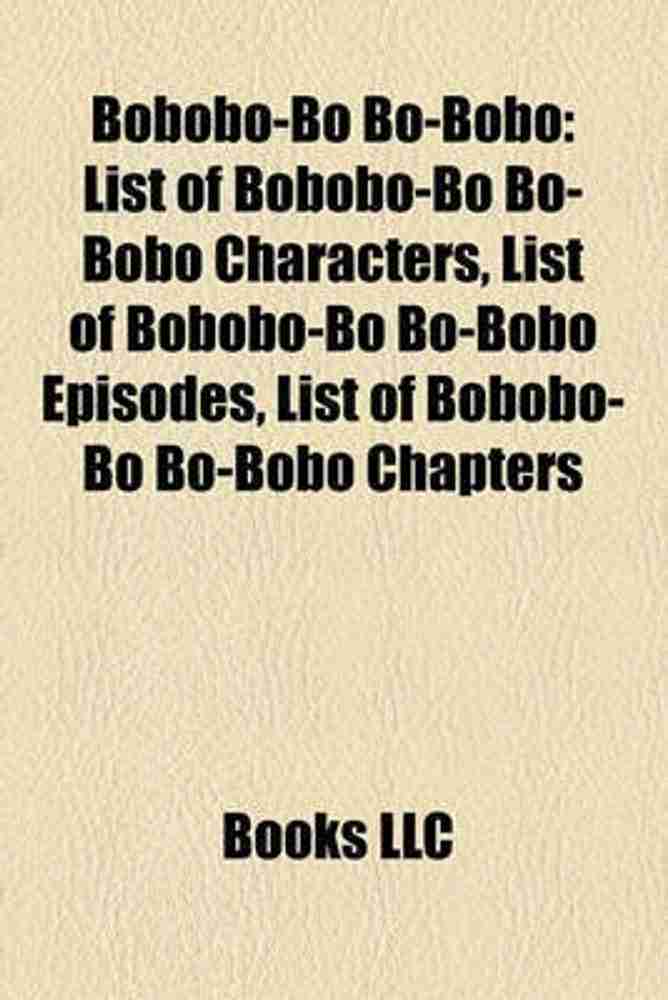 List of Bobobo-bo Bo-bobo chapters - Wikipedia