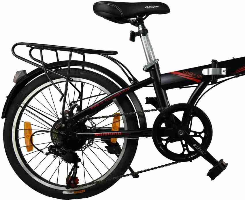 X Bicycle Carry On Dual Disc Brake Folding Bike For Kids Of Age 5