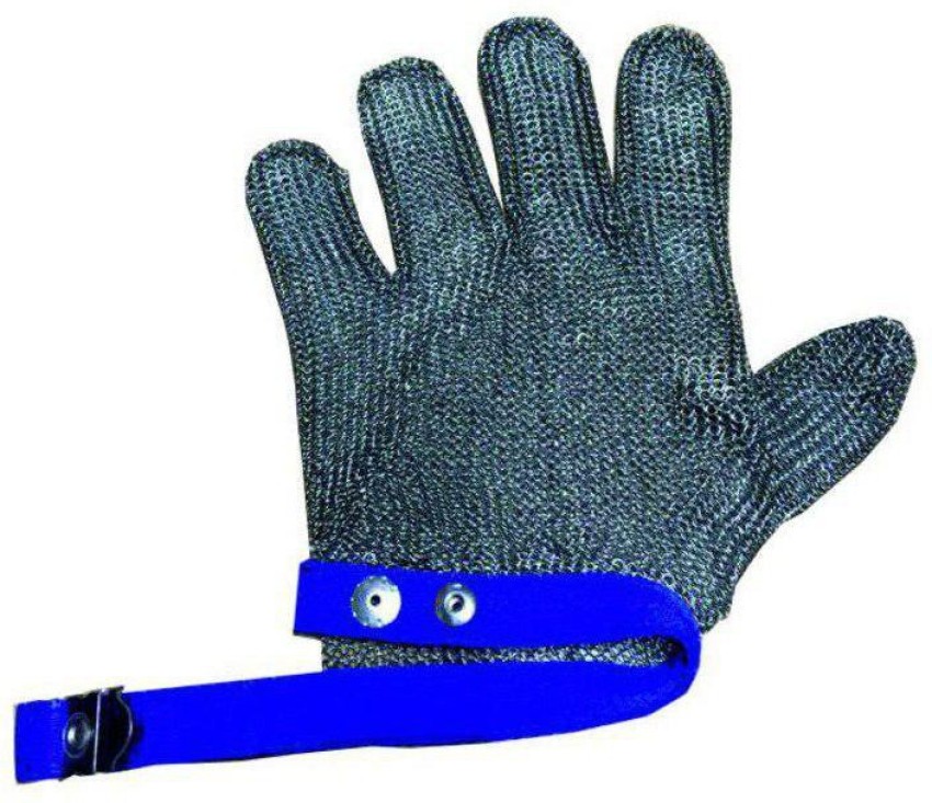 Anti-cut Metal Mesh Butcher Glove Cut Proof Stab Resistant Safety Work  Gloves