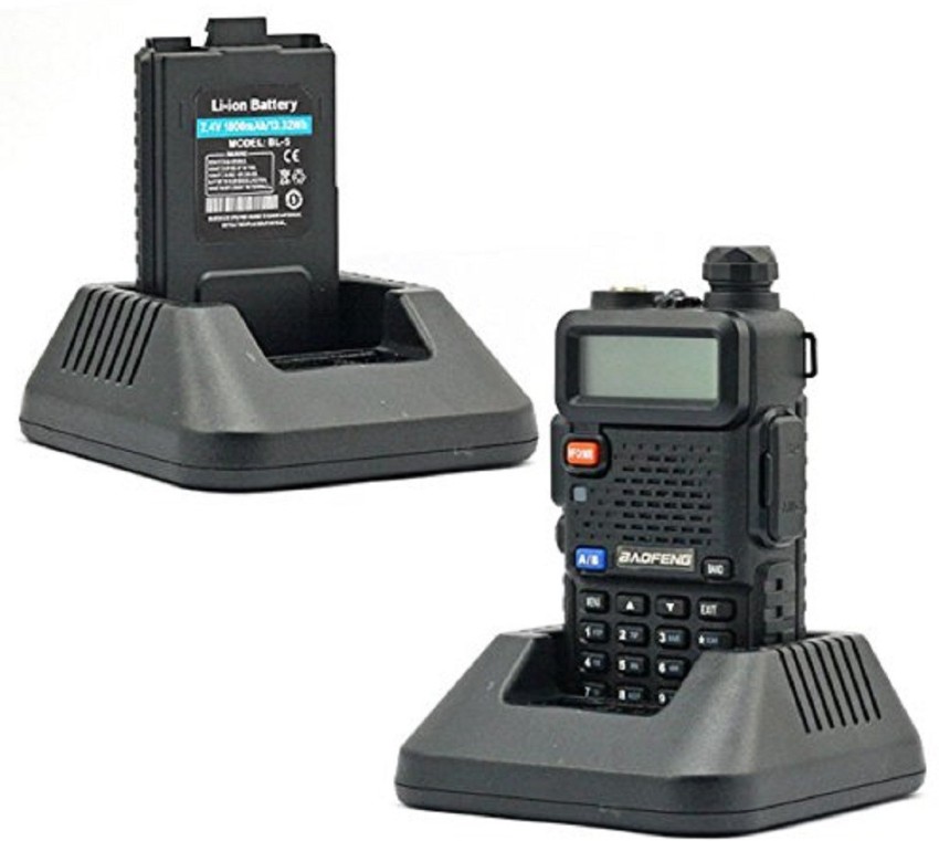 BAOFENG UV-5R PLUS VHF/UHF DUAL BAND PMR RADIO 136-174 400-520 MHZ  TRANSCEIVER