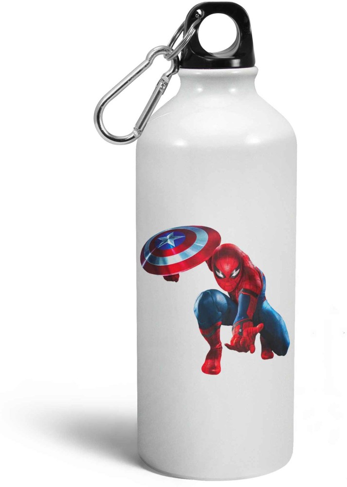 Disney Thermos Cup Stainless Steel Cartoon Spider-Man Captain America Water  Bottle Boys and Girls School