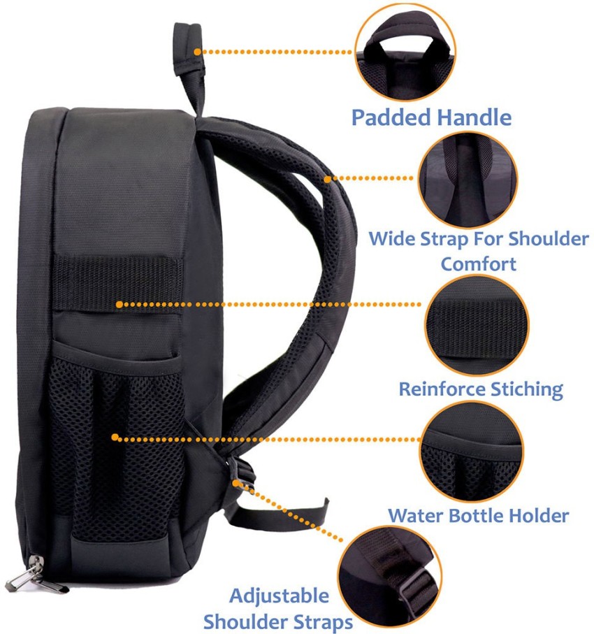 Camera Bag Waterproof Camera Sling Backpack with Rain Cover Outdoor Travel  Backpack Camera Bag Case for Laptop Canon Nikon Sony Pentax  CamerasLensTripod and Accessories Camouflage 