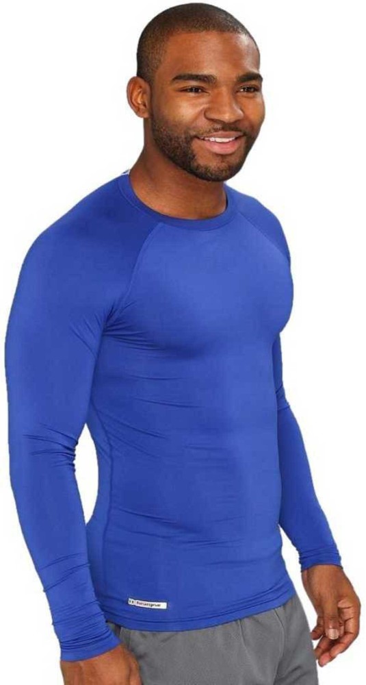 Revelon Compression Round Neck T.Shirt Lycra Solid Men Compression Price in  India - Buy Revelon Compression Round Neck T.Shirt Lycra Solid Men  Compression online at