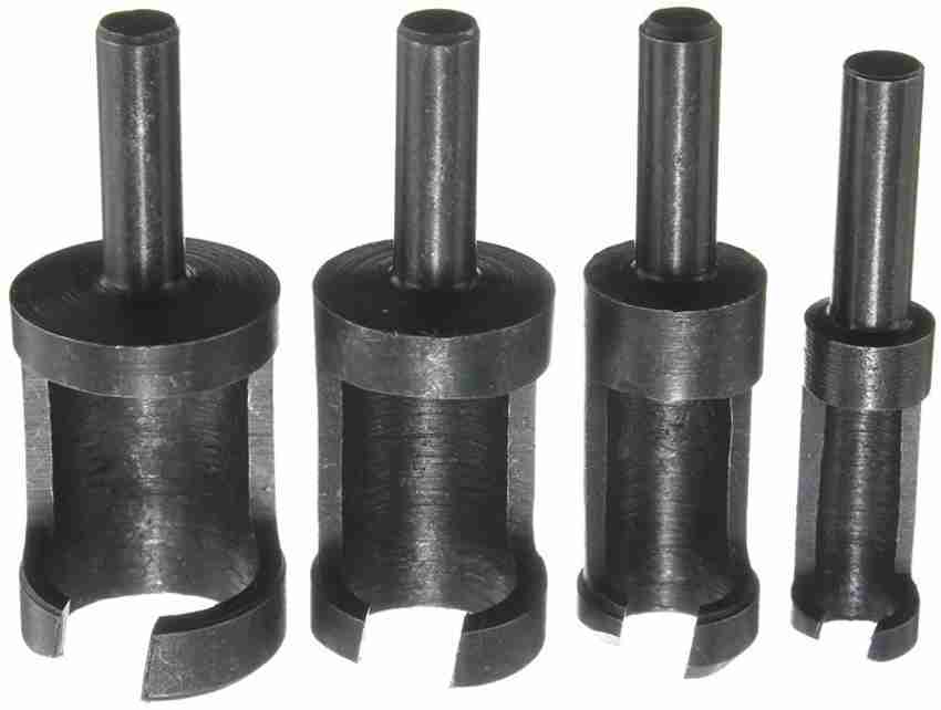 Drillpro 4x Woodworking Wood Drill Tenon Bit Plug Hole Saw Cutter