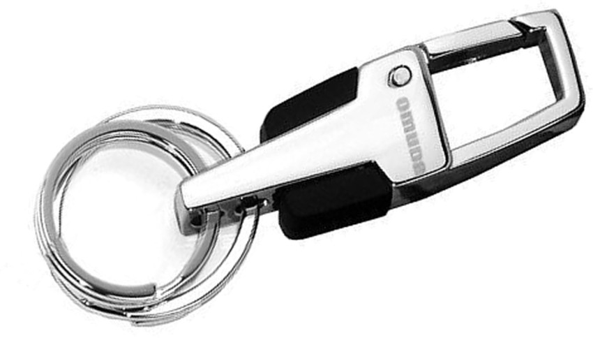 Omuda Premium Double Ring Metallic Hook Keychain at Rs 130/piece, MOTA  VARACHHA, Surat