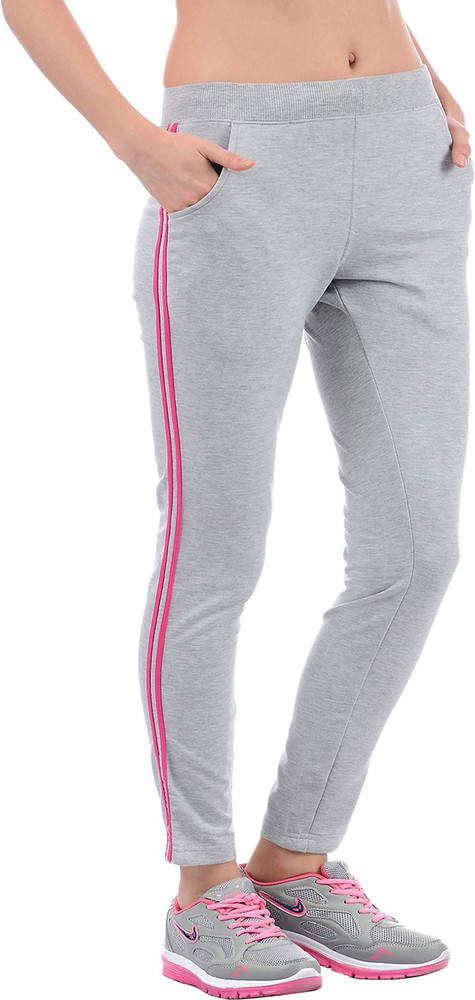 SWEET DREAMS Striped Women Grey Track Pants Buy SWEET DREAMS