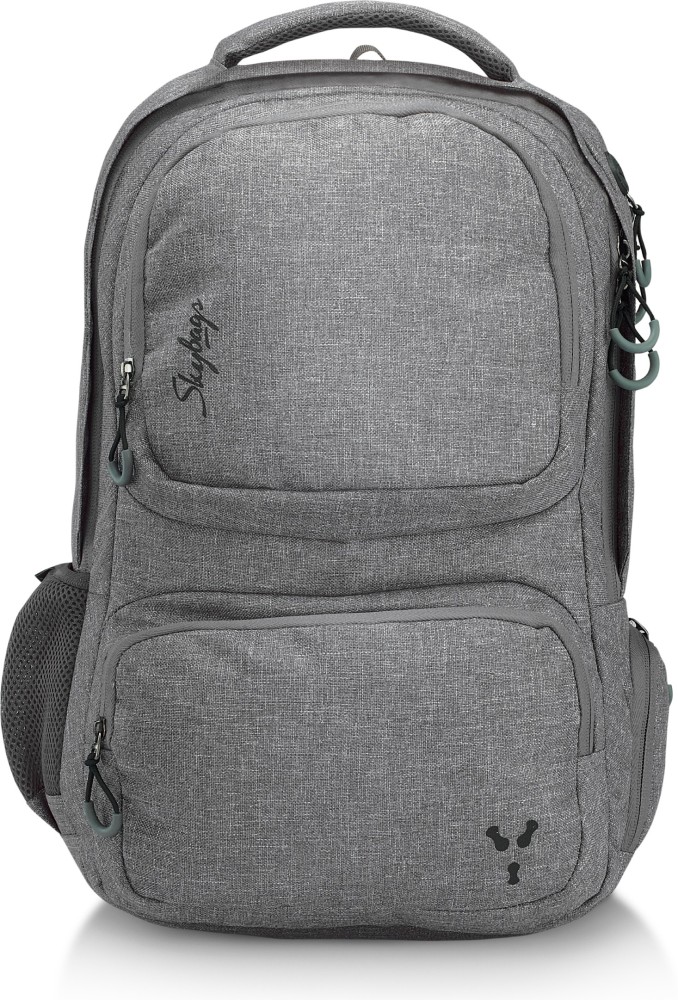 SKYBAGS Crew 4 Laptop Backpack Grey 34 L Laptop Backpack Grey Price in India Flipkart