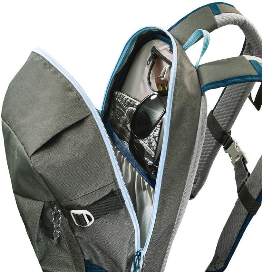 Flipkart QUECHUA by Decathlon HIKING BACKPACK 20L NH100 KHAKI BLUE Backpack Backpack