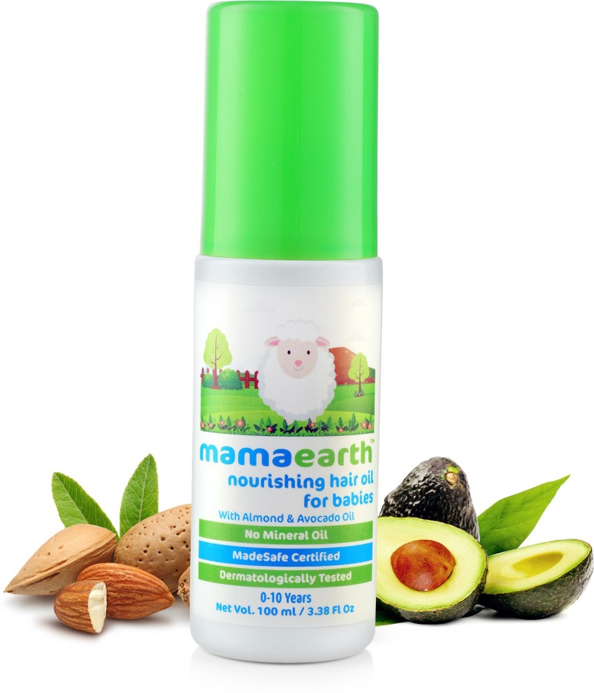 Buy Mamaearth Hair Oil Nourishing For Babies 100 Ml Online At Best Price of  Rs 299 - bigbasket