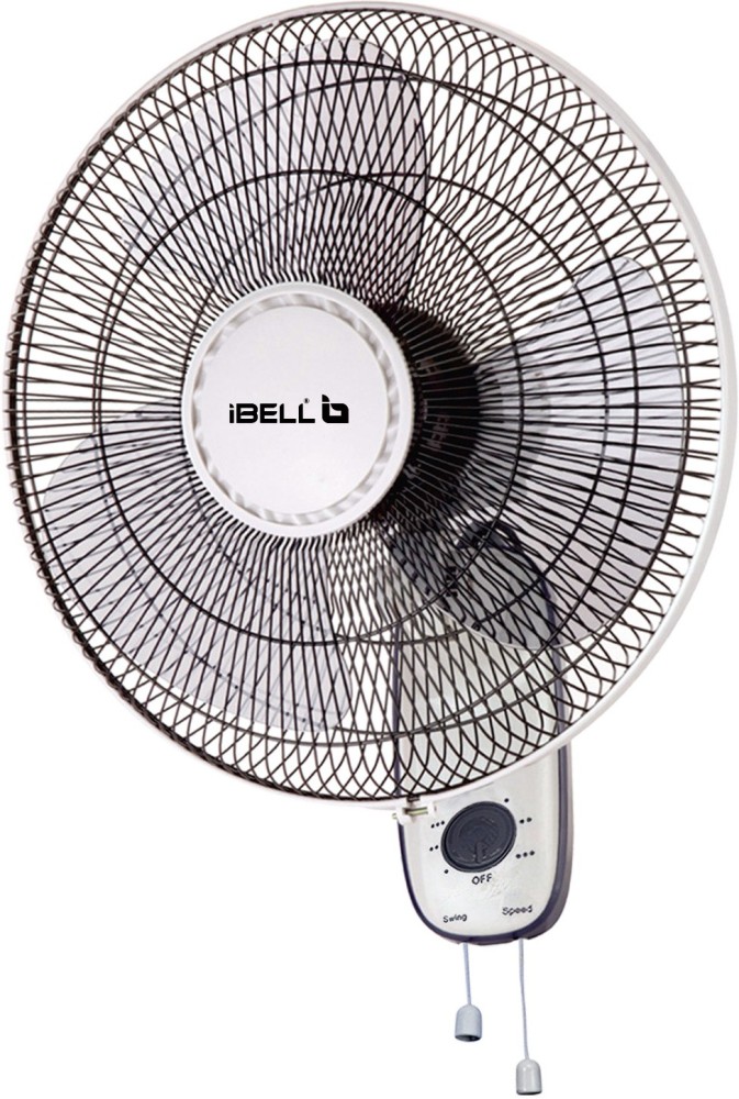 iBELL WF9816 Wall Fan 3 Leaf 406mm Low Noise Motor High Speed