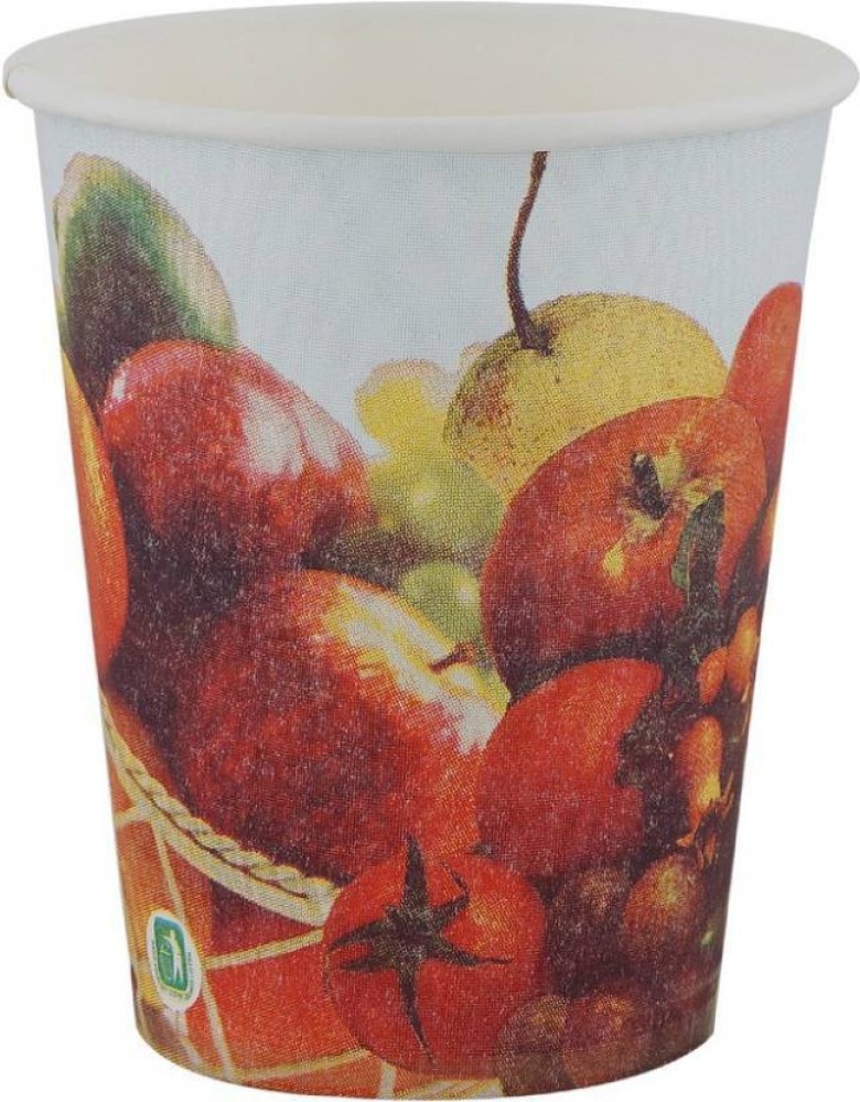 kanta (Pack of 100) 250ml_Red & Black_Floral Printed Disposable Paper Glass  Water/Juice Glass Price in India - Buy kanta (Pack of 100) 250ml_Red &  Black_Floral Printed Disposable Paper Glass Water/Juice Glass online