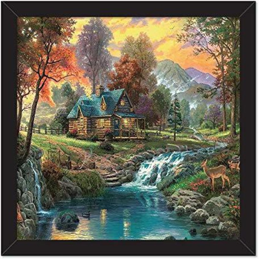 Art Paper Decoration 12mm Nature Wall Picture Photo Frame, For Home, Size:  21x27 Inch at Rs 1000/piece in New Delhi