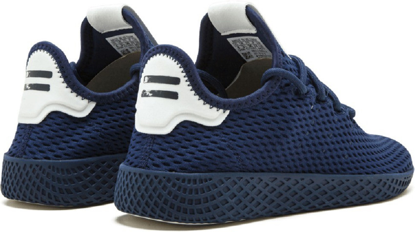 adidas pharrell williams tennis hu navy running shoes