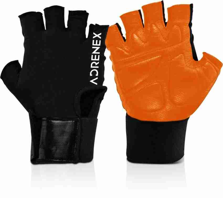 Adrenex by Flipkart Leather Gym Fitness Glove with Wrist support