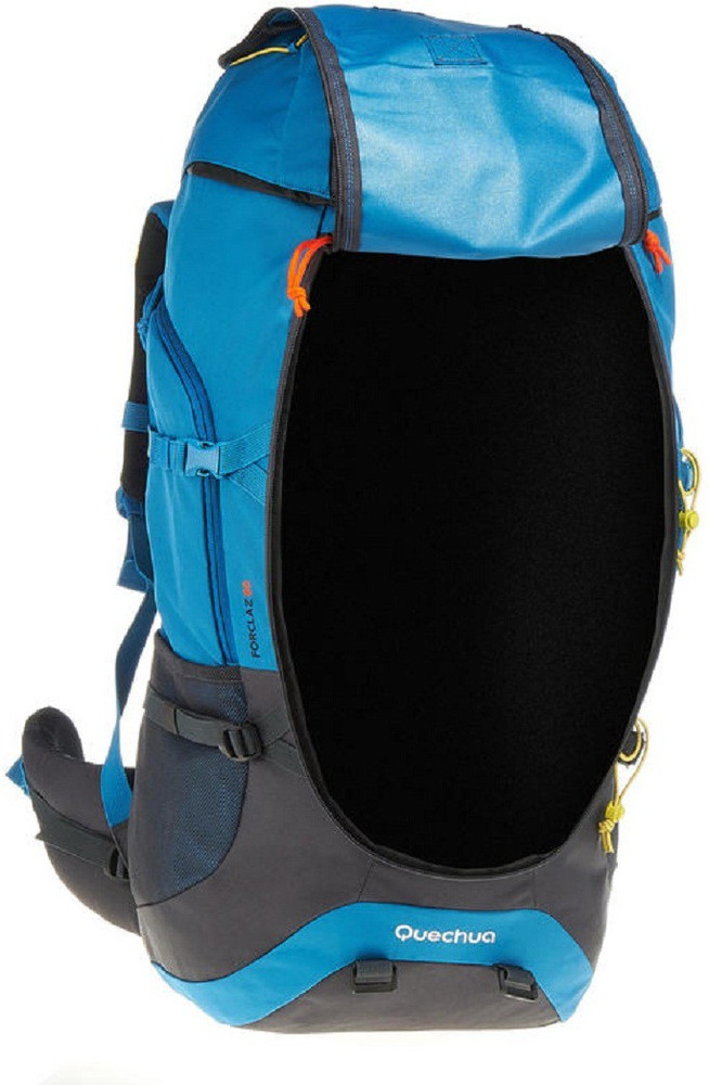 Flipkart QUECHUA by Decathlon FORCLAZ TREKKING BACKPACK 60 LITRES BLUE Haversack Haversack