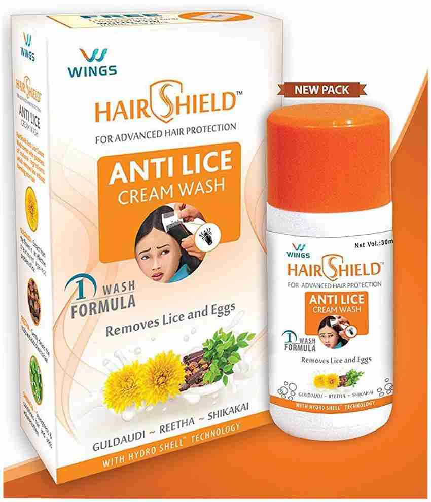 Hairshield anti lice cream on sale wash
