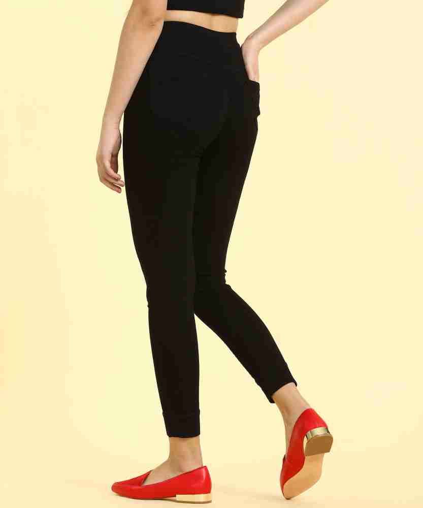 Kraus Jeans Black Jegging Price in India - Buy Kraus Jeans Black