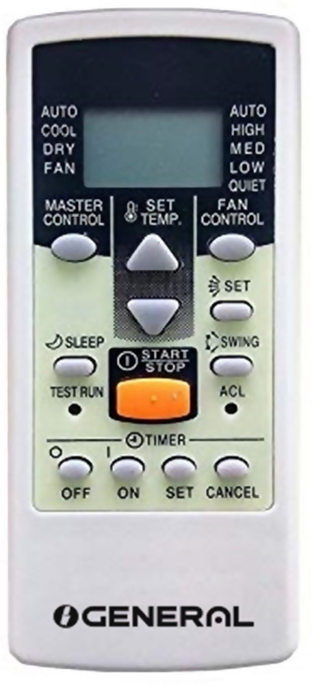 O general ac remote discount