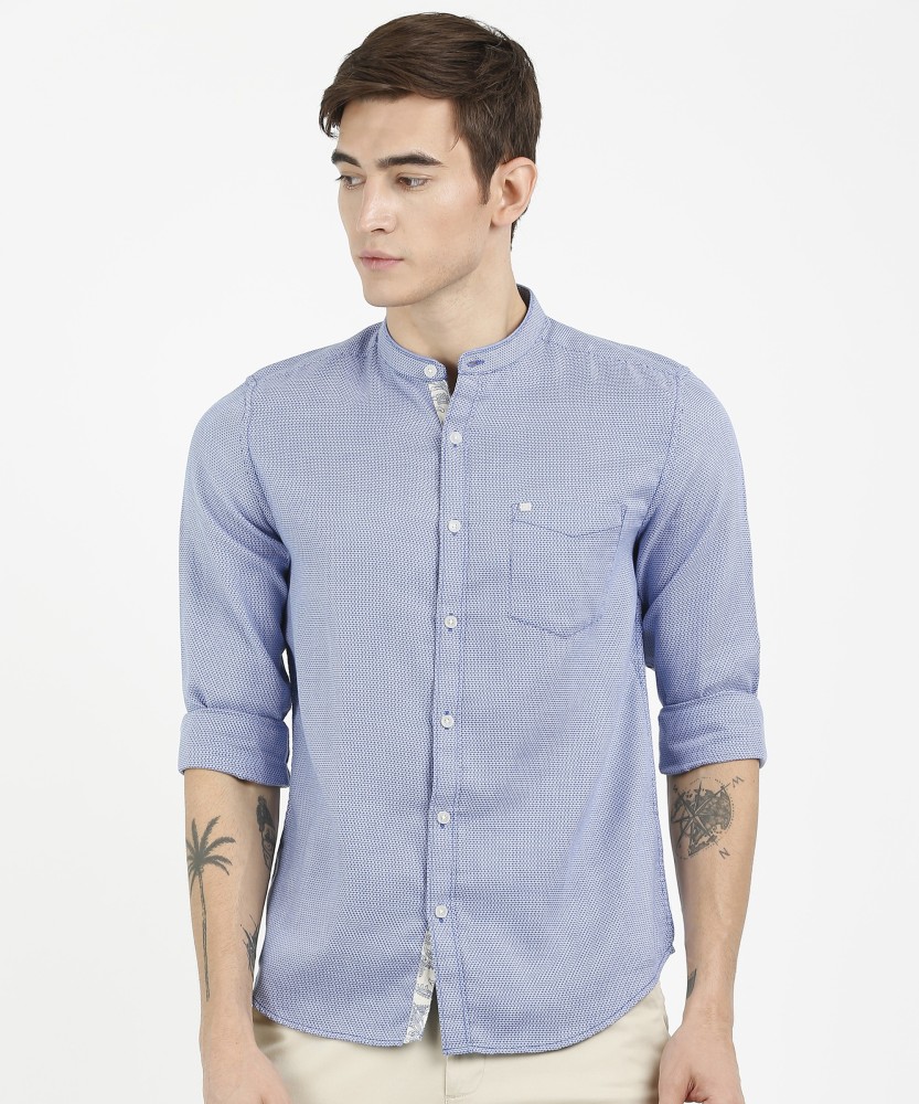 Buy True Blue Linen Shirt for Men Online in India -Beyoung