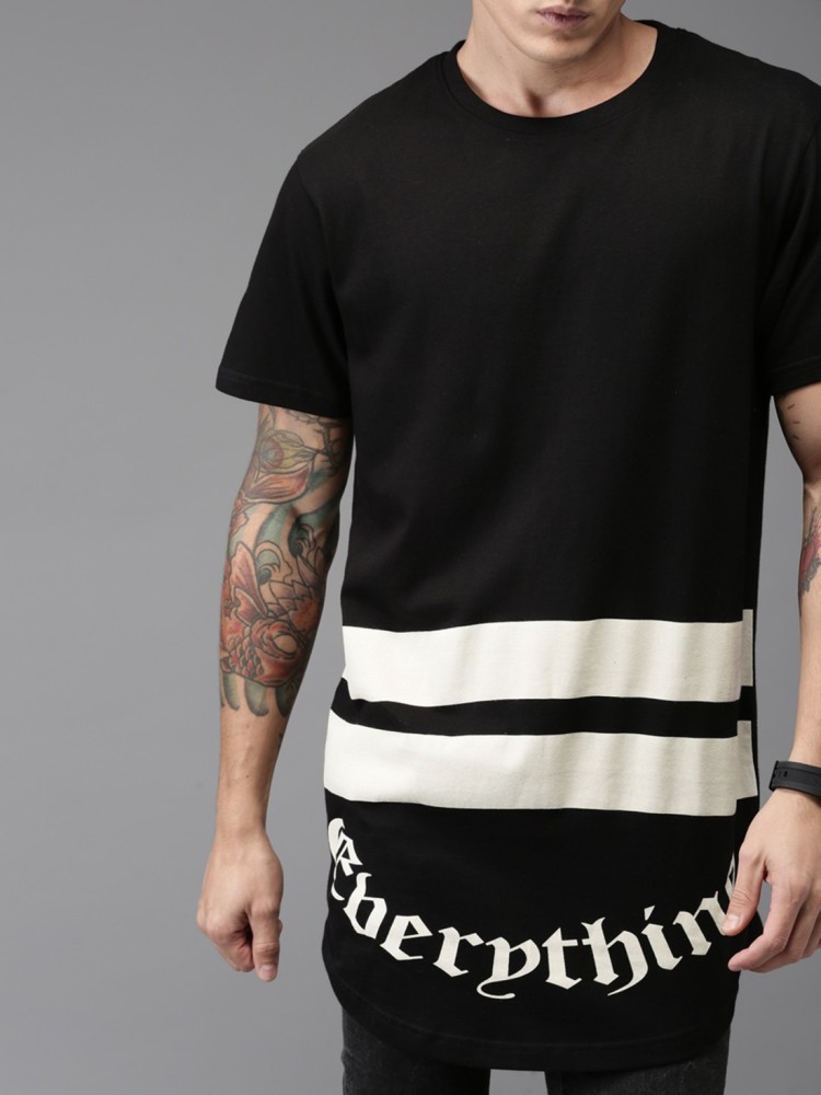 moda rapido longline t shirt