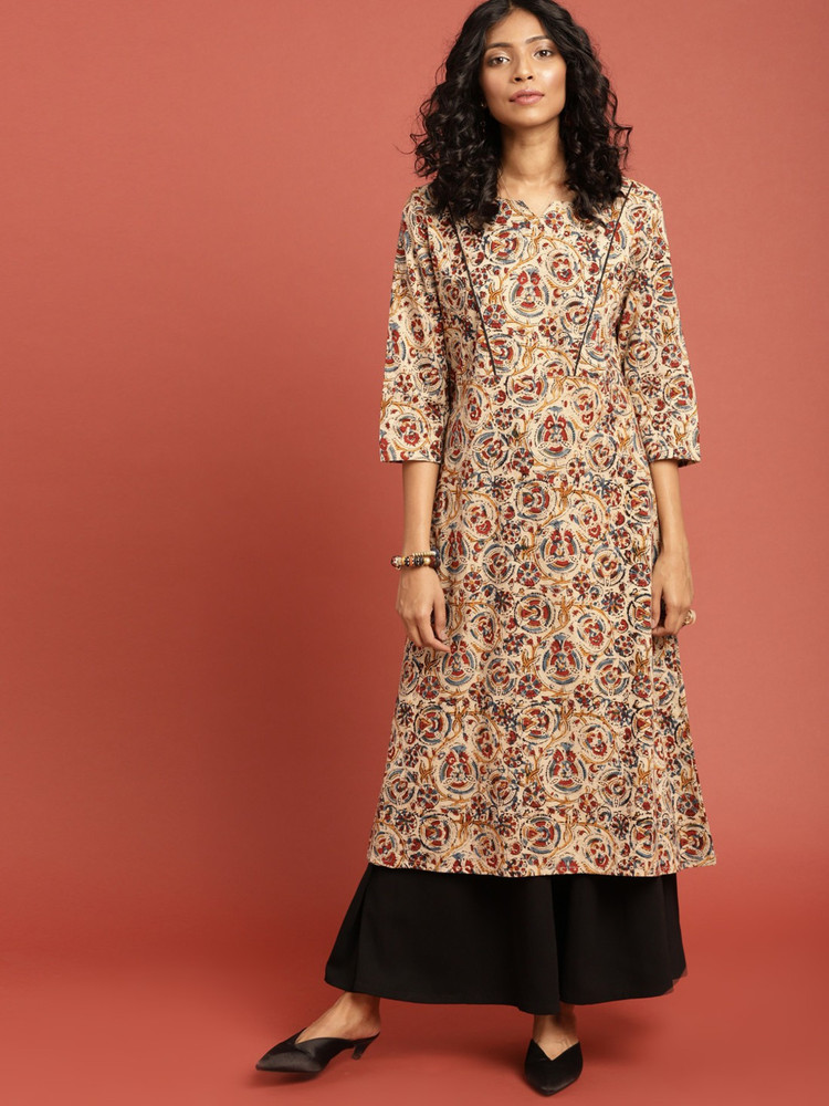 Kalamkari kurtis top flipkart