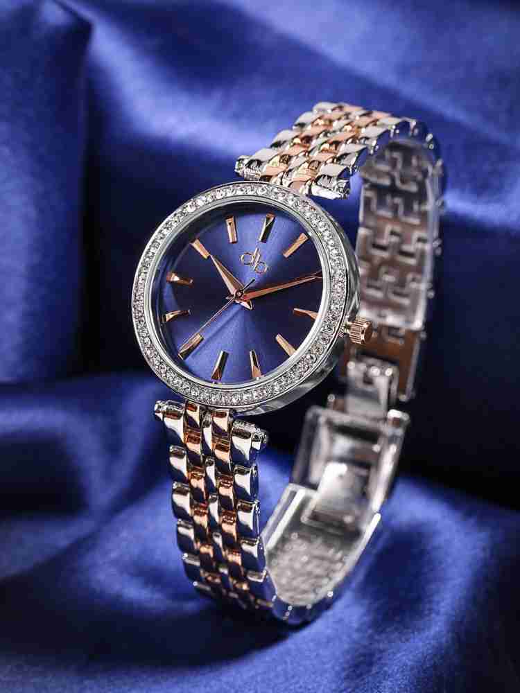 Dressberry blue sale analog watch