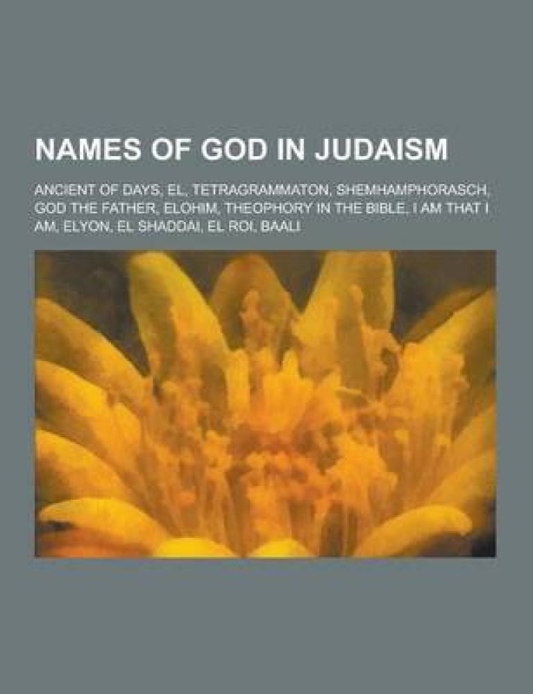 Names of God in Judaism - Wikipedia