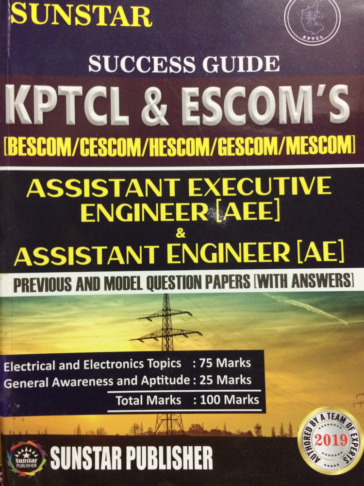 KPTCL ESCOM excellent S ASSISTANT EXECUTIVE