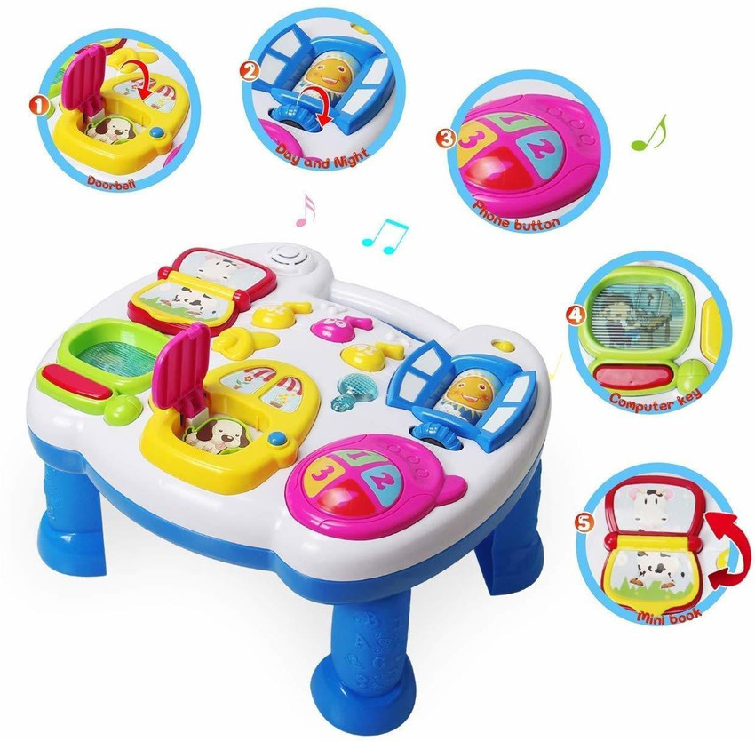 Vivir Musical Learning Table Baby Toy for Toddlers Early