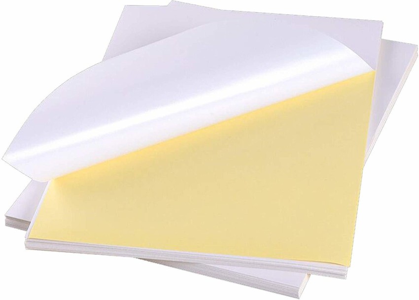 100% Sticker Paper, GSM: 80 - 120, Size: A4 at Rs 130/pack in Mumbai