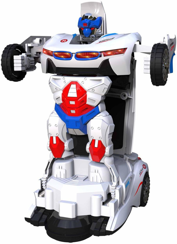 ToyGalaxy Bmw I8 Robot to Car Converting Transformer Toy For Kids