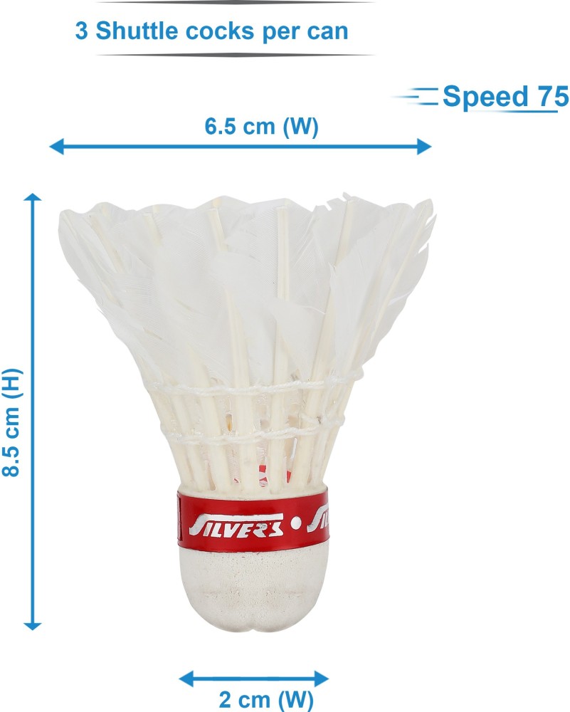 Feather Badminton Shuttlecock K89 Sports Silver's marvel shuttle cock Pack  of 3 at Rs 100/box in Adampur