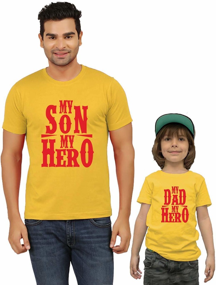 my dad is my hero t shirt flipkart