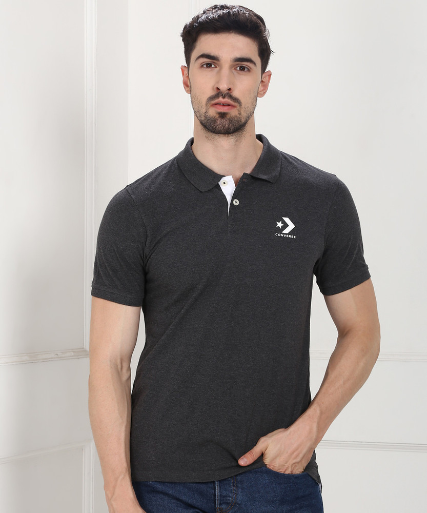 Converse polo solid men's t shirt discount