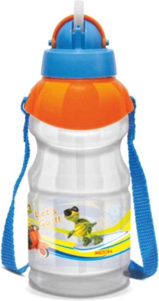  GO FLIP STRAW 650 ml yellow-orange - vacuum bottle