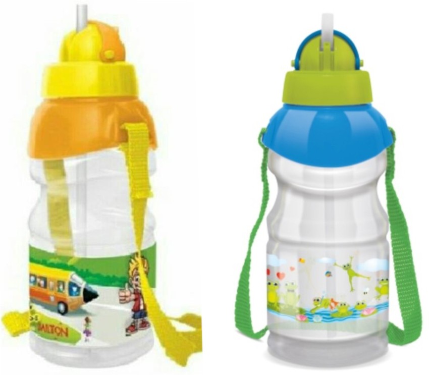 MILTON Cutie 450 Kids School Water Bottle (pack of 2)