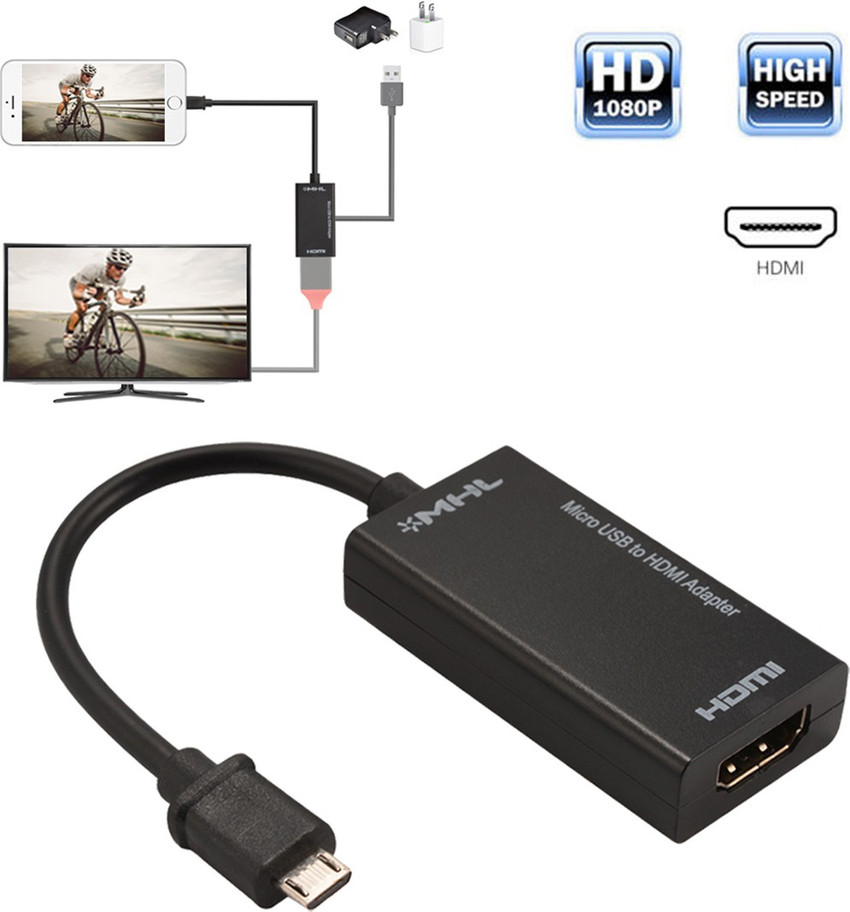 TERABYTE HDMI Adapter 0.02 m mhl micro usb to hdmi cable TERABYTE Flipkart