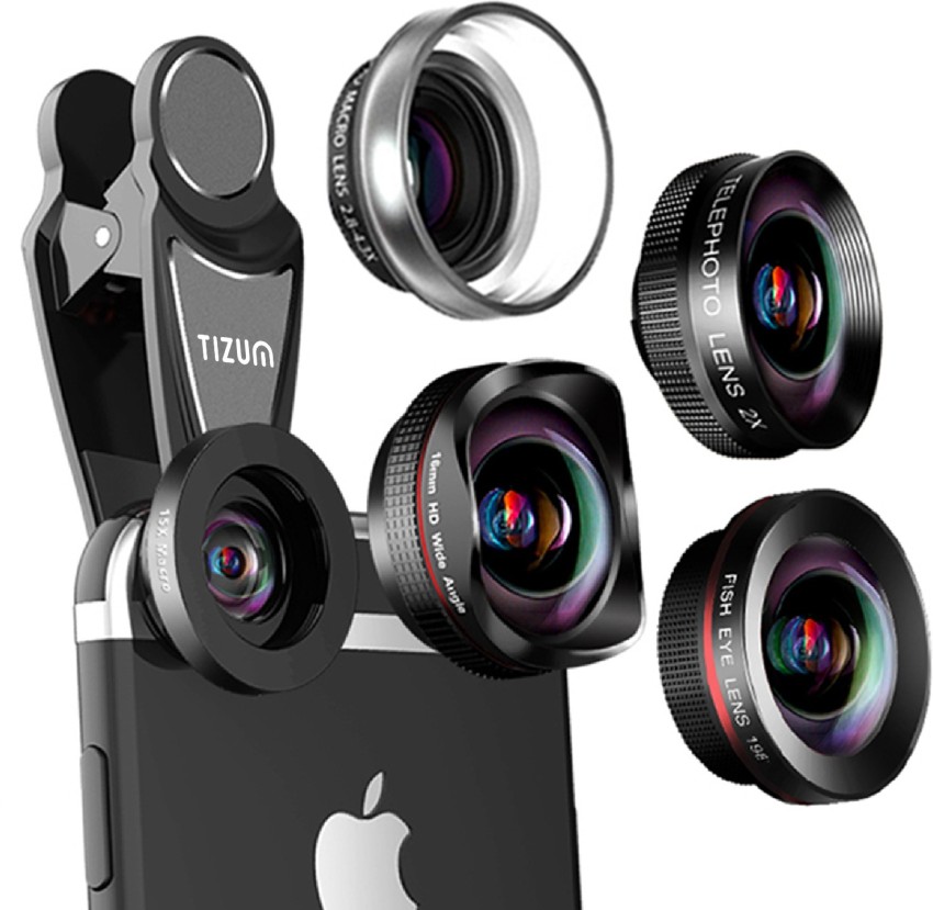 Tizum 16 mm 5 in 1 Mobile Camera Lens Mobile Phone Lens Price in