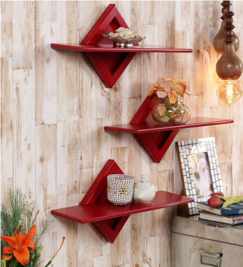 Art of Wooden WALL SLAB MDF Medium Density Fiber Wall Shelf