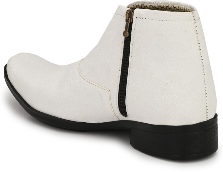 White ankle boots 2025 for men