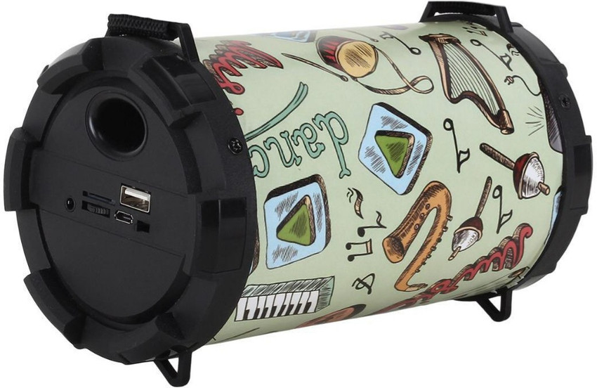Buy Flow Potable DHOL Bluetooth 10 W Bluetooth Speaker Online from