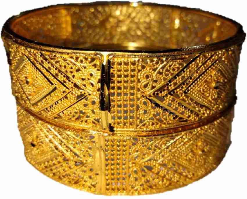 Shree Hari Copper Gold plated Bangle Price in India Buy Shree