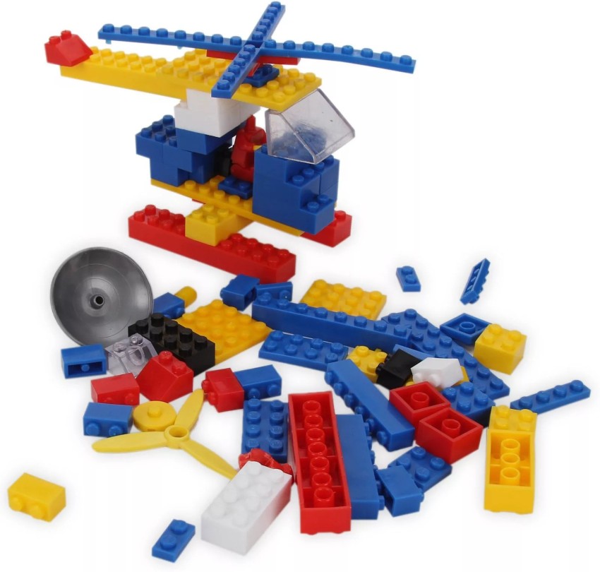 Peacock Toys & Games Peacock Helicopter Set - Premium Interlocking Blocks -  Peacock Helicopter Set - Premium Interlocking Blocks . Buy AEROPLANE &  HELICOPTER toys in India. shop for Peacock Toys 