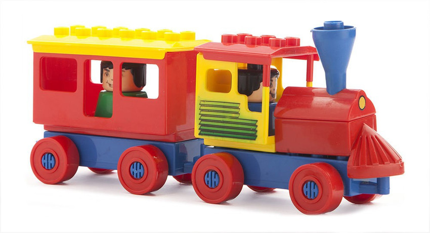 Kinder blocks train set store