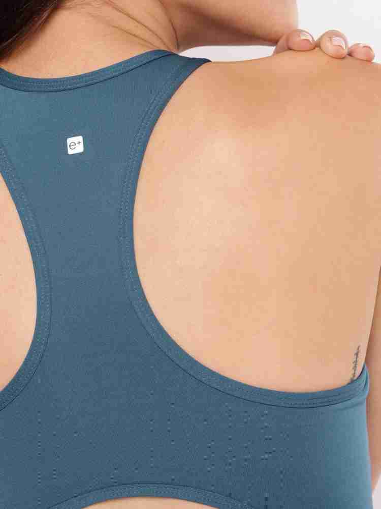 Soft Comfort Wirefree T-Shirt Bra - Ether Green