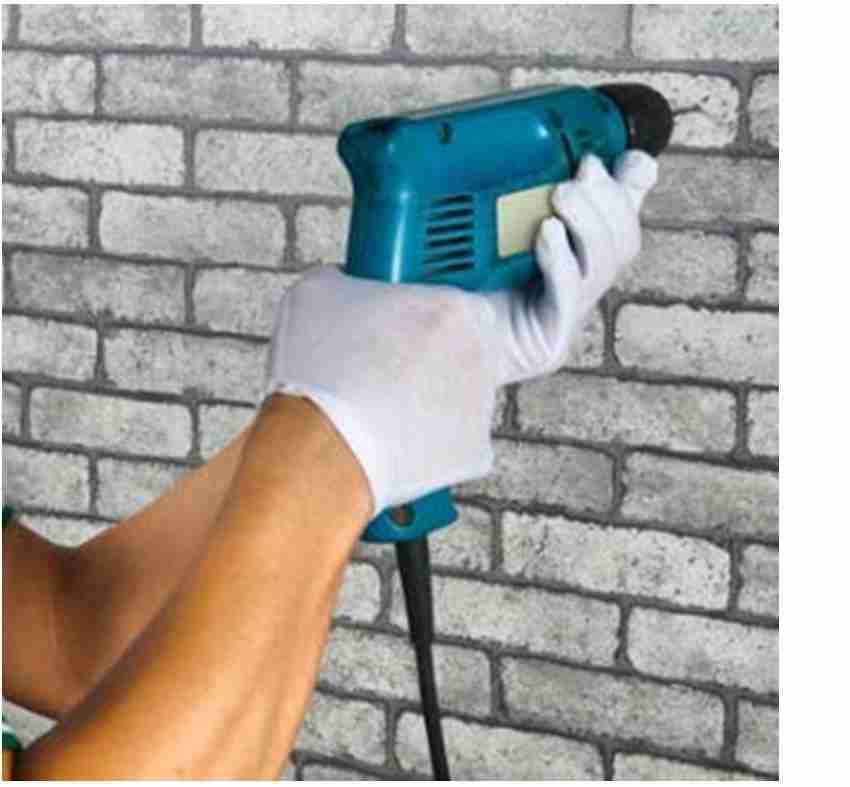 Drill machine bit store for wall